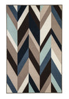 Keelia - Blue/Brown/Gray - Medium Rug