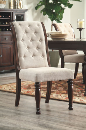 Porter - Rustic Brown - Dining UPH Side Chair