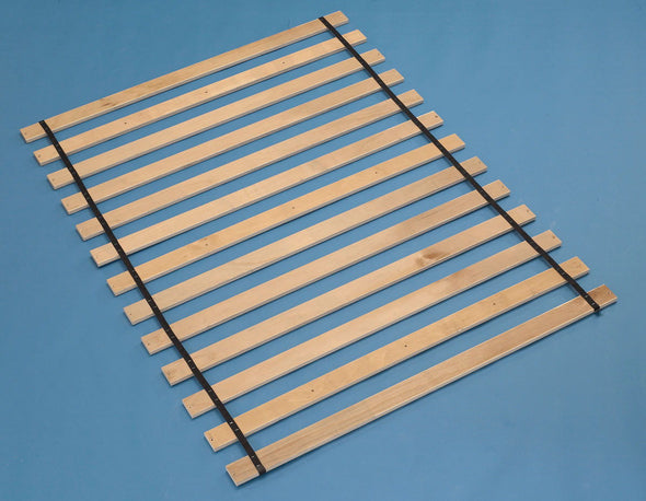 Frames And Rails - Brown - King Roll Slats