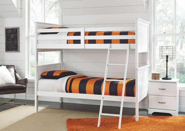 Lulu - White - Twin/Twin Bunk Bed Panels