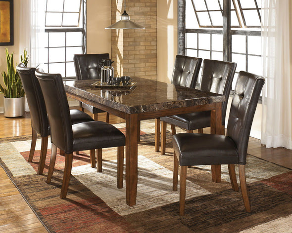Lacey - Medium Brown - Dining UPH Side Chair