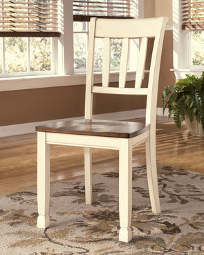 Whitesburg - Brown/Cottage White - Dining Room Side Chair
