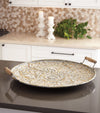 Didina - Cream/Gold Finish - Tray