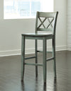 Mestler - Blue/Green - Tall Barstool