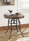 Vennilux - Grayish Brown - Round End Table