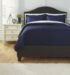 Raleda - Navy - Queen Coverlet Set