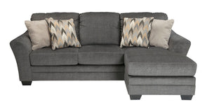 Braxlin - Charcoal - Sofa Chaise