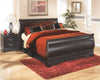 Huey Vineyard - Black - Full Sleigh Footboard