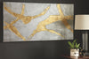 Kasondra - Gold/Silver Finish - Wall Art