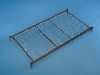 Frames And Rails - Metallic - Twin Metal Day Bed Foundation